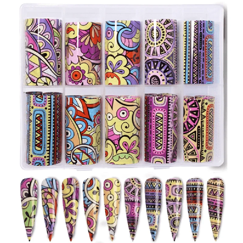 Nail art decoration bond-Foil Case - Indie