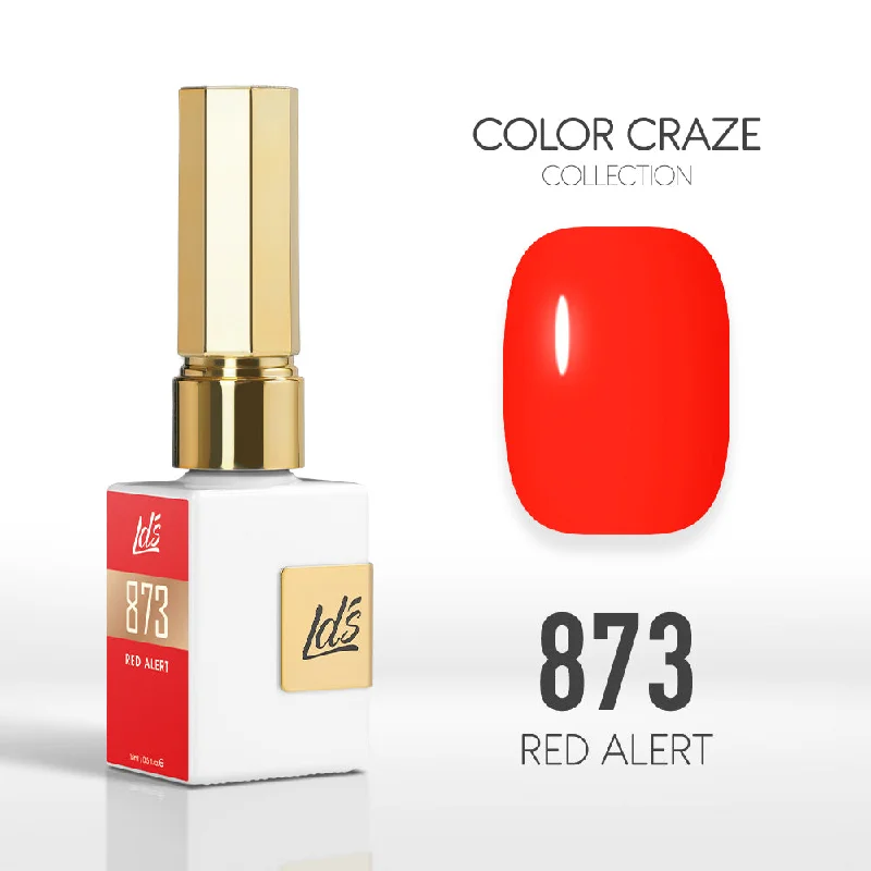 nail polish sink shine-LDS Color Craze Gel Nail Polish - 873 Red Alert - 0.5oz