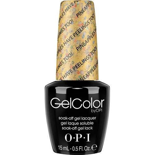 nail polish cushion silk-Gel Color - H76 Hawaii - Pineaapples Have Peeling Too!