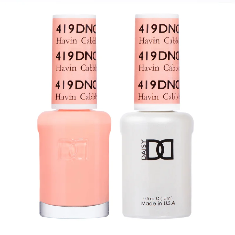 nail polish drawbridge tan-DND / Gel Nail Polish Matching Duo - Havin Cabbler 419