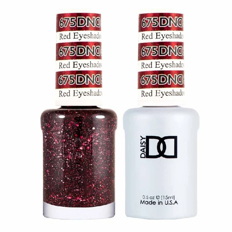 nail polish manuscript art-Duo Gel- 675 Red Eyeshadow