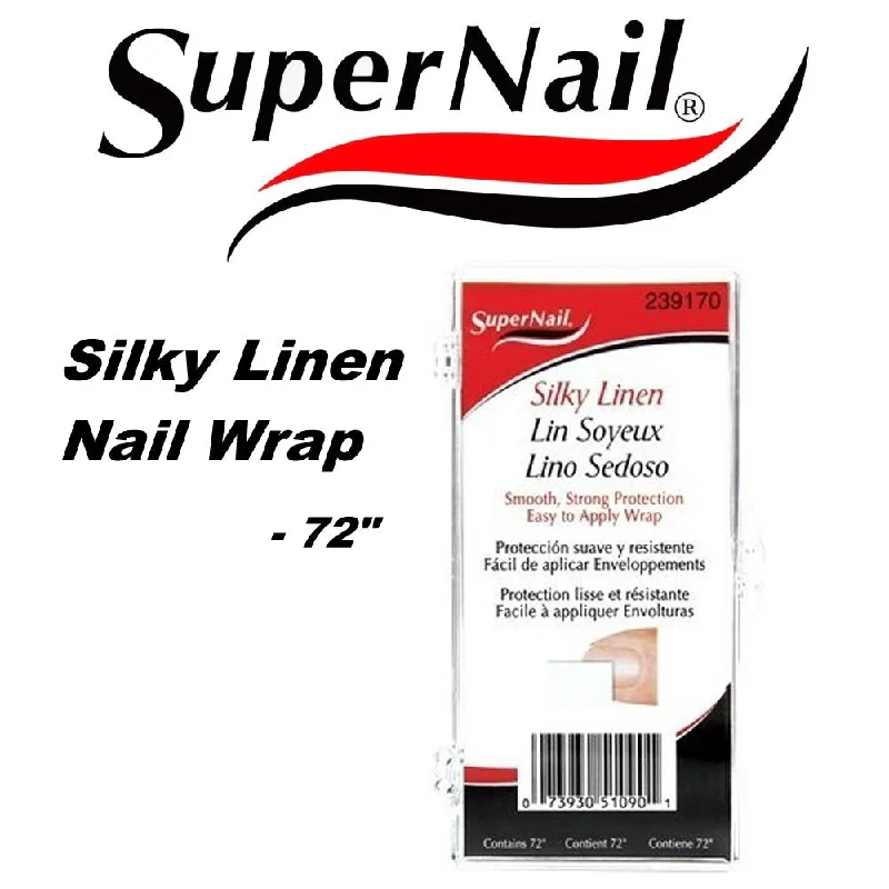 nail repair with finish-rich polish-Supernail Silky Linen Wrap - 72"