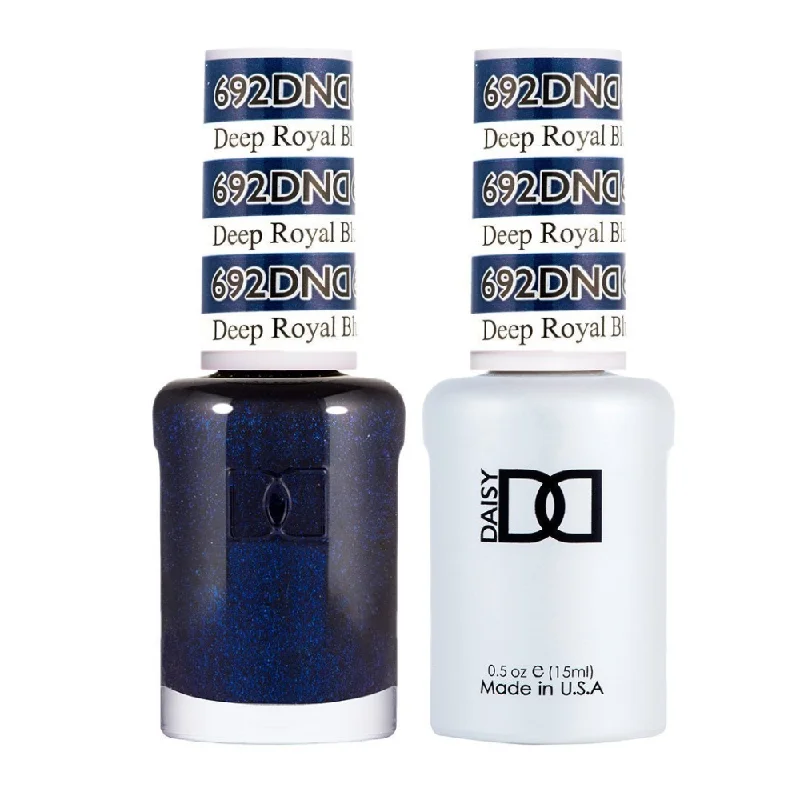 nail polish cask brown-DND / Gel Nail Polish Matching Duo - Deep Royal Blue 692