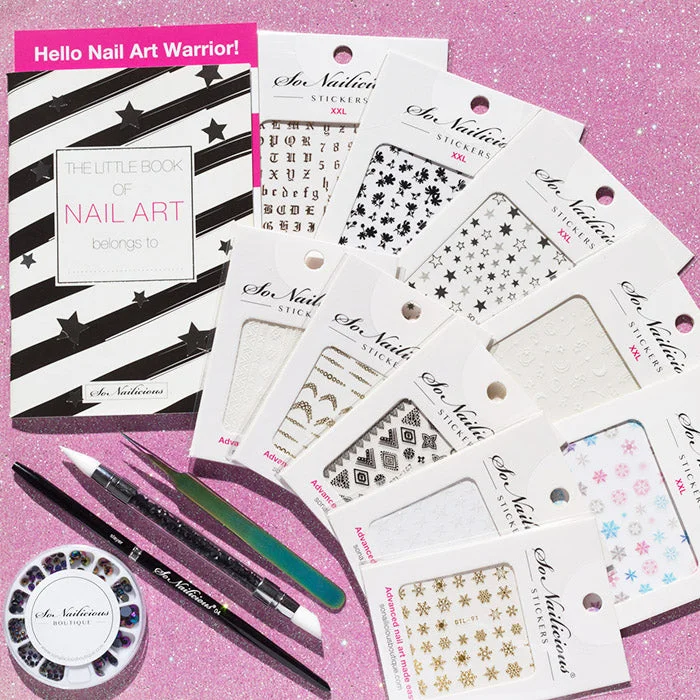 Nail art decoration saturated-Fast & Flawless Nail Art Kit - SAVE $60 - ONLY 1 LEFT!