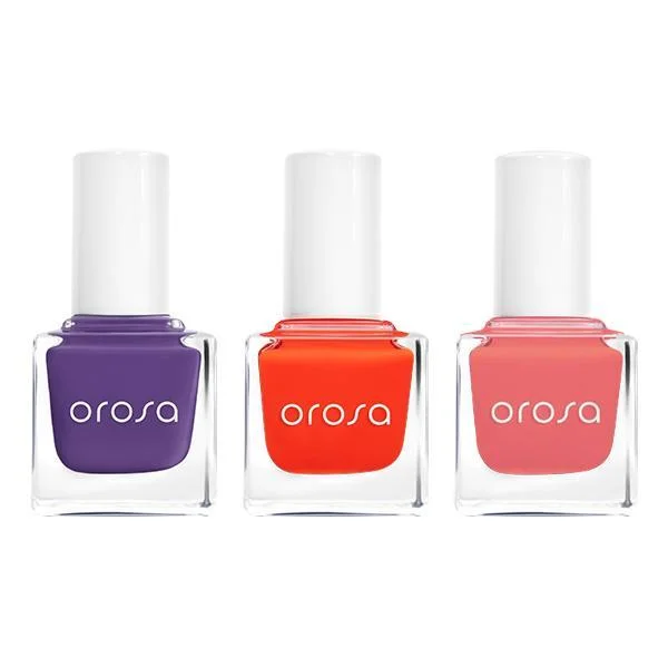 nail polish diary lock-Lacquer Set - Orosa Brights