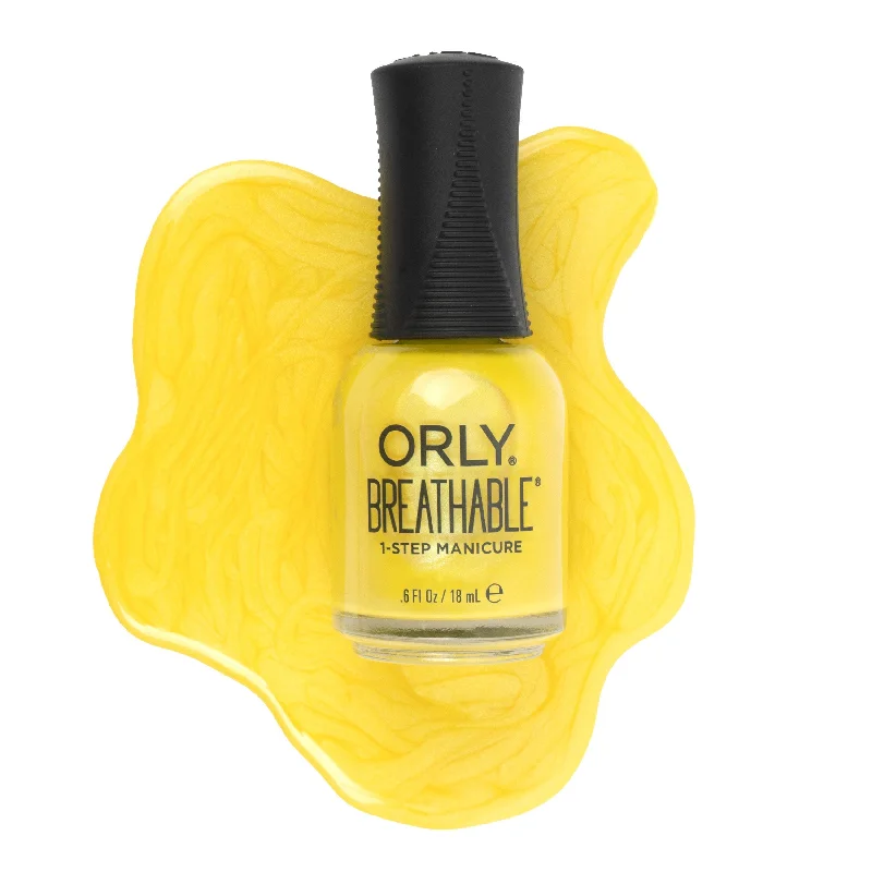 nail polish floral bloom-Orly Nail Polish Breathable - Cesium the Day 0.6oz (Clearance)