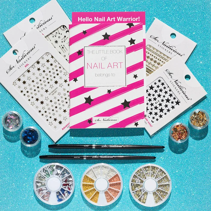 Nail art decoration flat finish-Freehand Warrior Nail Art Kit - SAVE $60 - ONLY 2 LEFT!