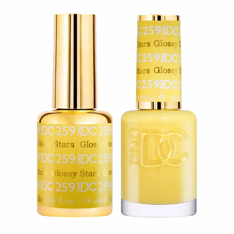 nail polish wax coat-Duo Gel - DC259 Glossy Stars