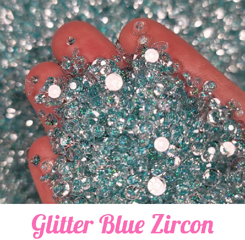 Glitter Blue Zircon