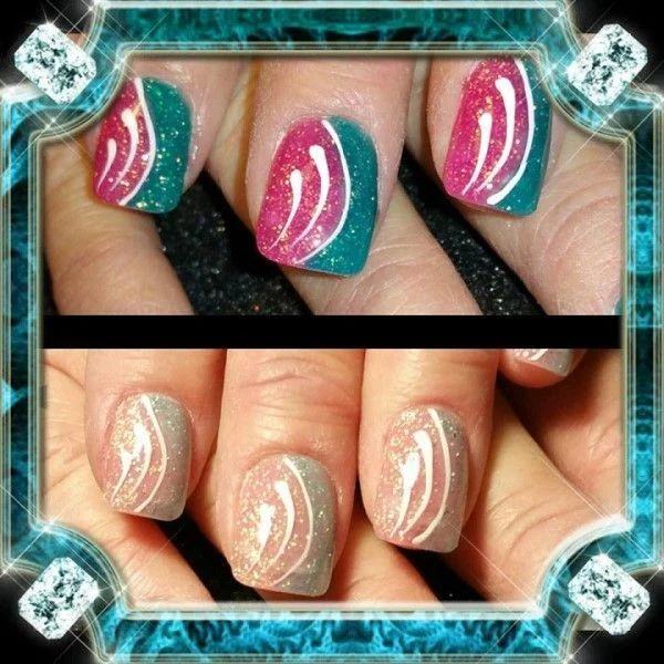 Nail art decoration flowing lines-Nail Art Kits