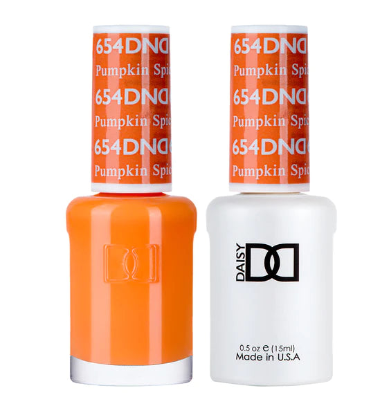 nail polish file sharp-DND Duo - Pumpkin Spice - 654