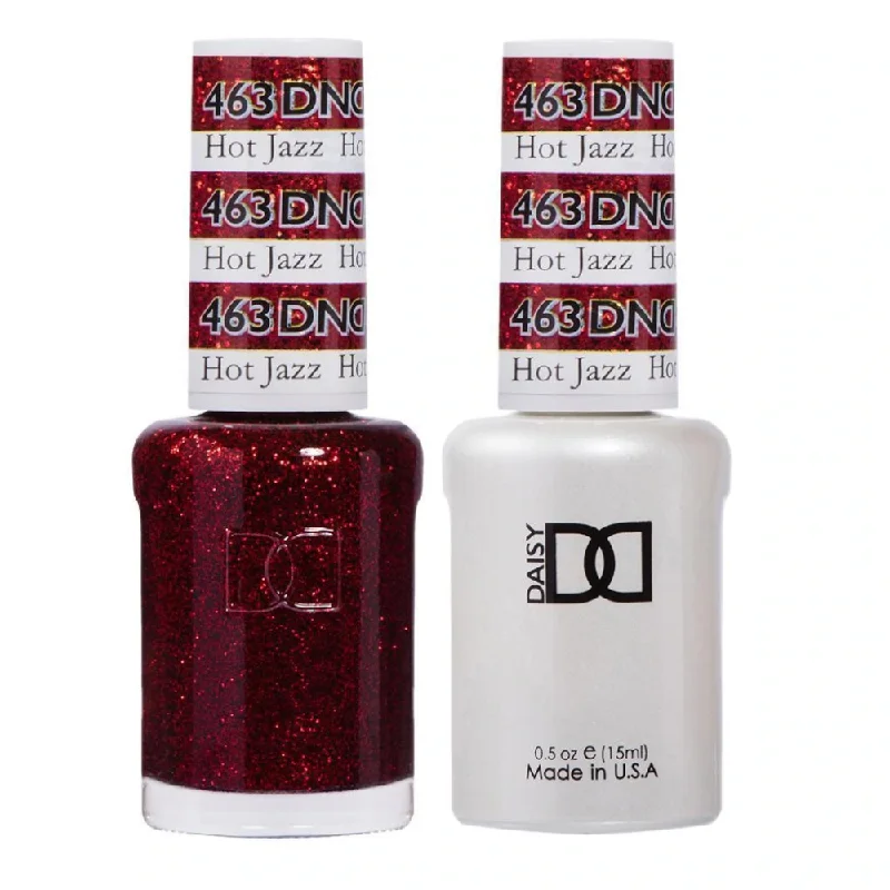 nail polish column shine-DND / Gel Nail Polish Matching Duo - Hot Jazz 463