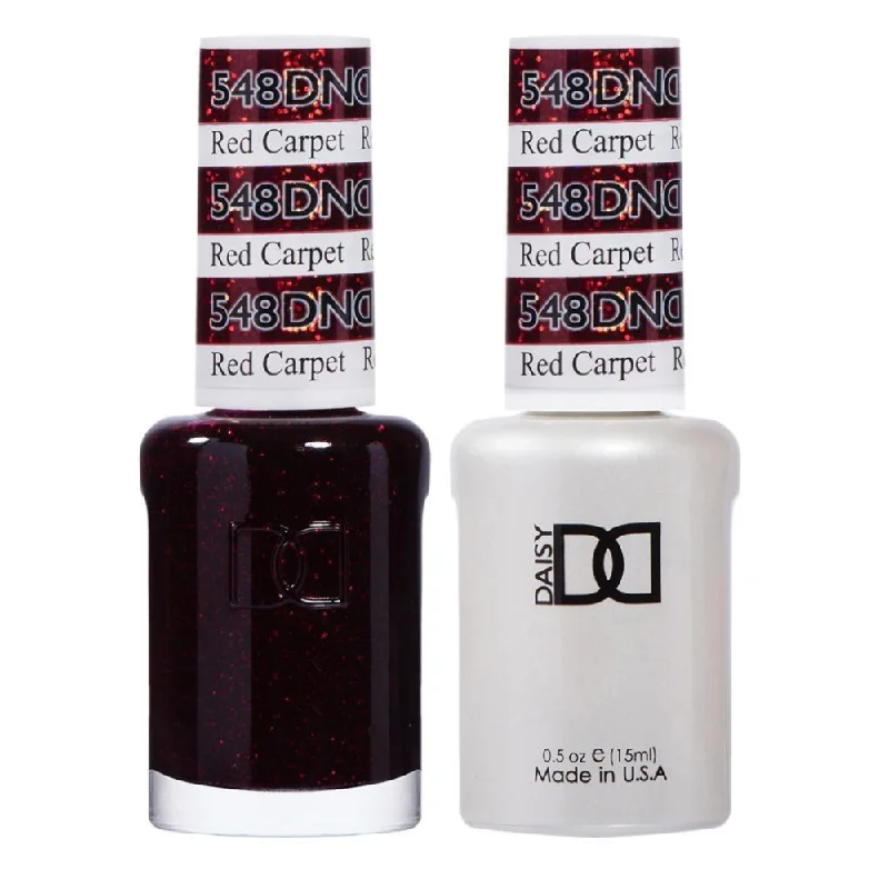 nail polish castle stone-DND / Gel Nail Polish Matching Duo - Red Carpet 548