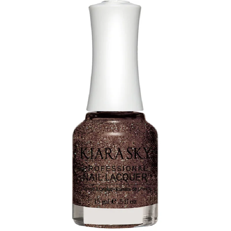 nail polish tapestry wall-KIARA SKY / Lacquer Nail Polish - Chocolate Glaze N467 15ml.