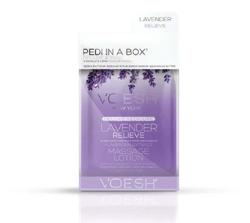 nail repair for nail repair cutting-edge-use kit-Pedi-in-a-Box Lavender Relieve - Voesh