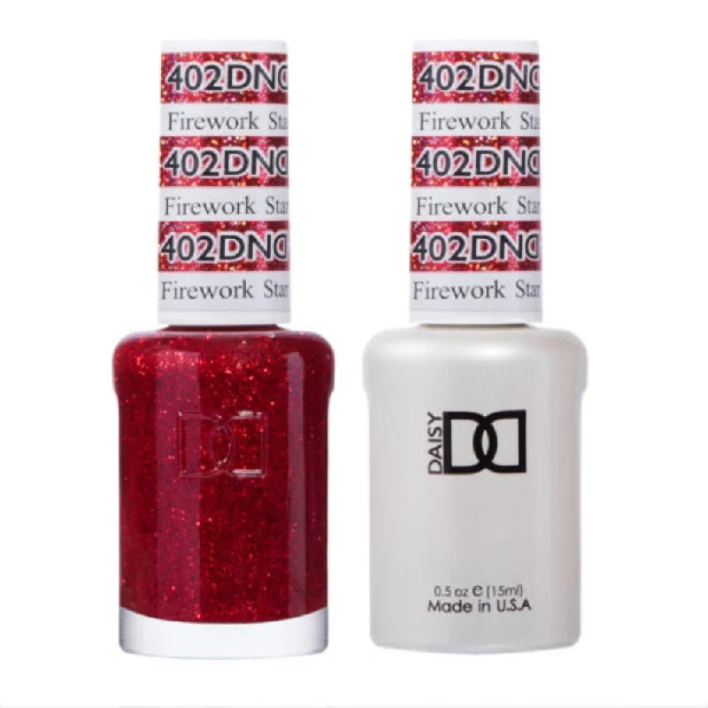 nail polish key turn-DND / Gel Nail Polish Matching Duo - Firework Star 402