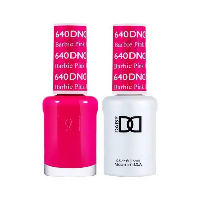 nail polish parchment yellow-DND / Gel Nail Polish Matching Duo - Barbie Pink 640