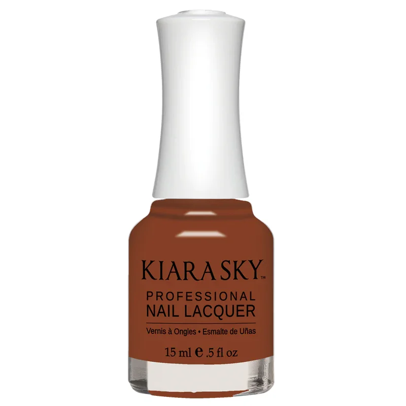 nail polish gem hoard-KIARA SKY / Lacquer Nail Polish - Brownie Points N5022 15ml.