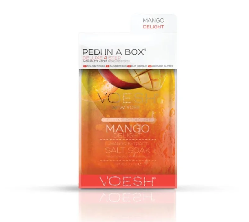 nail repair for nail repair top choice-use kit-Pedi-in-a-Box Mango Delight - Voesh