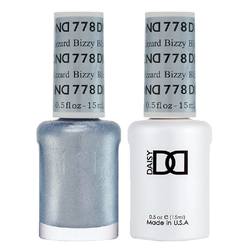 nail polish jug handle-DND / Gel Nail Polish Matching Duo - Bizzy Blizzard 778