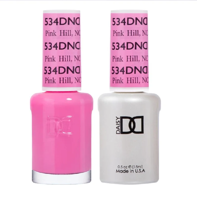 nail polish vine leaf-DND / Gel Nail Polish Matching Duo - Pink Hill, Nc 534