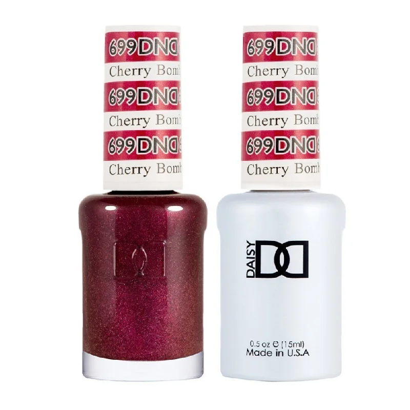 nail polish gutter flow-DND / Gel Nail Polish Matching Duo - Cherry Bomb 699