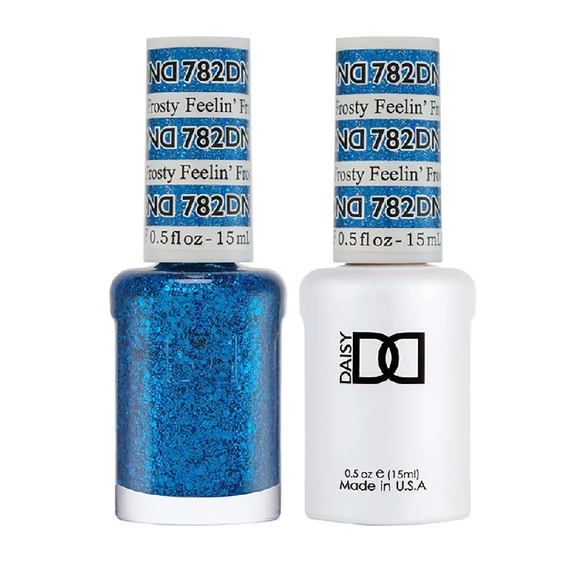 nail polish stream fork-DND / Gel Nail Polish Matching Duo - Feelin' Frosty 782