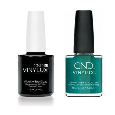 nail polish stir stick-CND - Vinylux Topcoat & She's A Gem! 0.5 oz - #369