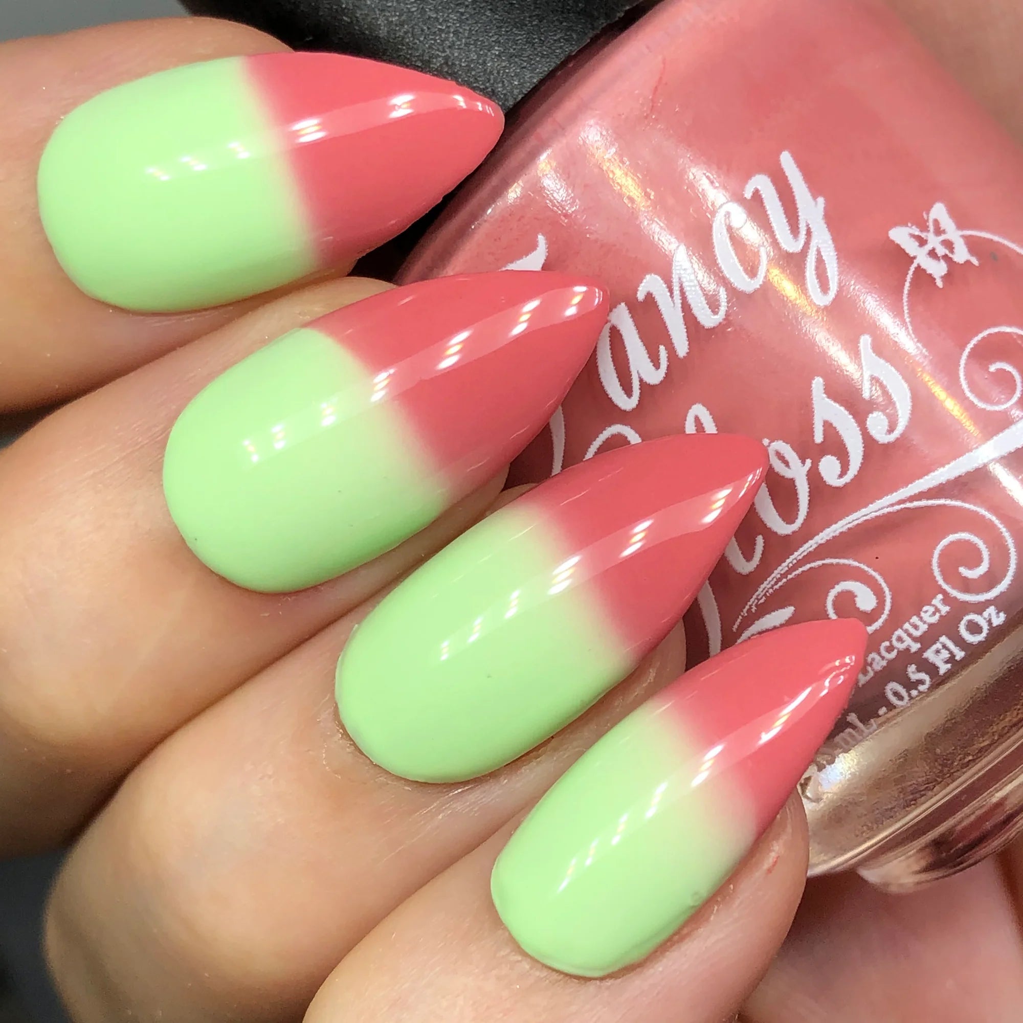 Nail art decoration title-Watermelon Sherbet