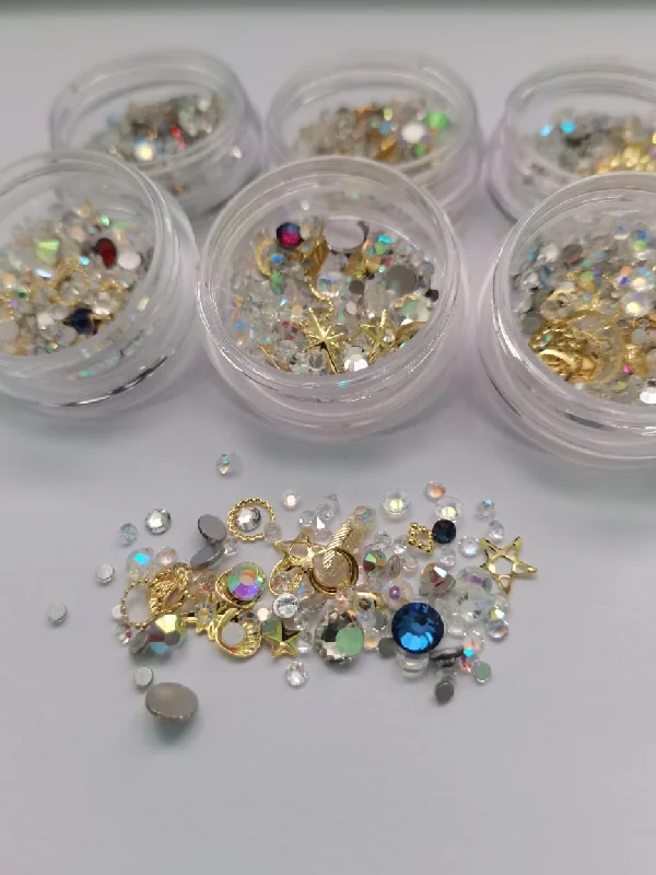 Nail rhinestone tight hold-TR26 Gem rhinestone mix