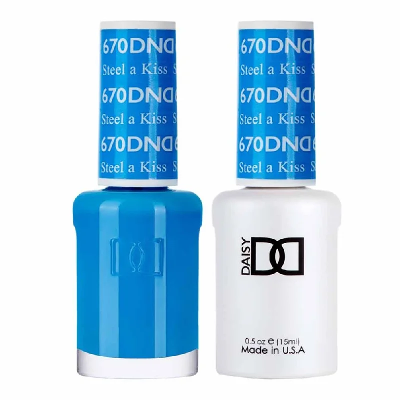 nail polish letter seal-Duo Gel- 670 Steel A Kiss