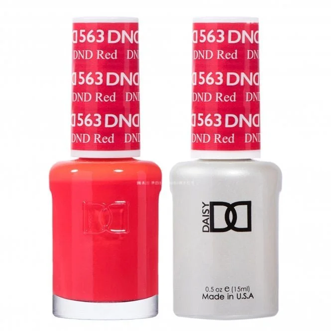 nail polish drill bit-DND Duo - DND Red - 563