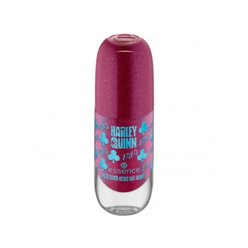 nail polish houndstooth bite-Essence Harley Quinn Holo Bomb Effect Nail Lacquer 01 8Ml