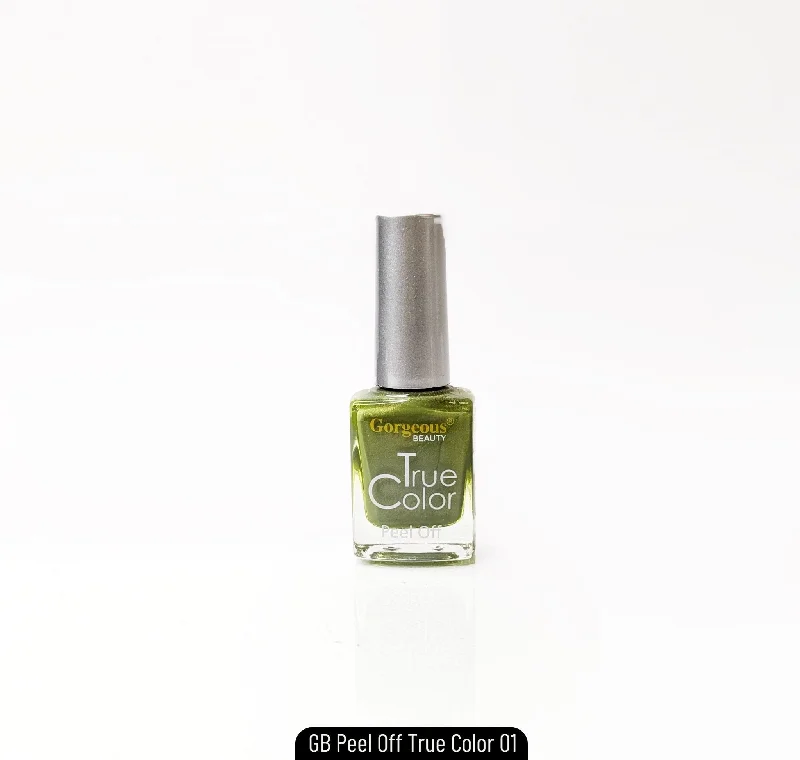 nail polish peak view-Gorgeous Beauty True Color Peel Off Nail Mask