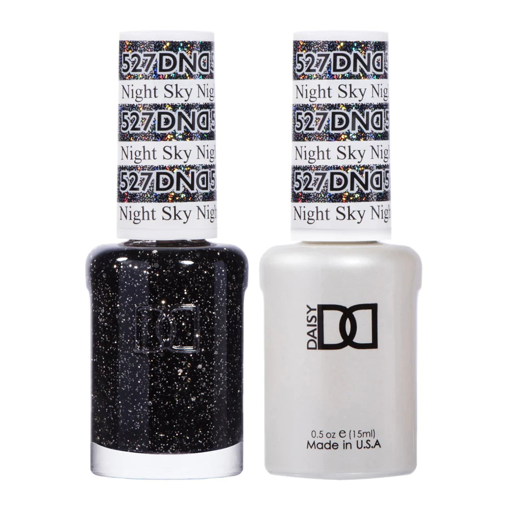 nail polish plane wood-DND Duo - Night Sky - 527