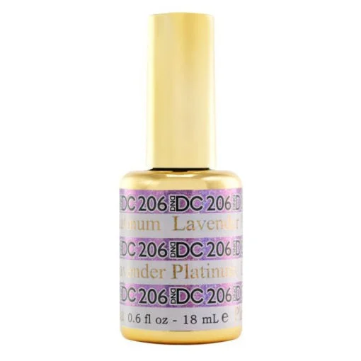 nail polish ravine shade-Platinum Gel - DC206 Lavender