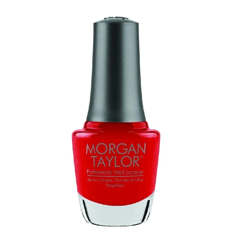 nail polish droplet fall-Morgan Taylor - Fire Cracker - #50028