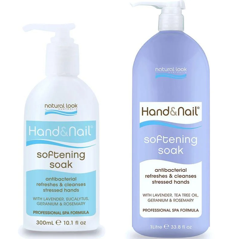 nail repair with silky application polish-Softening Soak ~ Hand & Nail ~ Natural Look