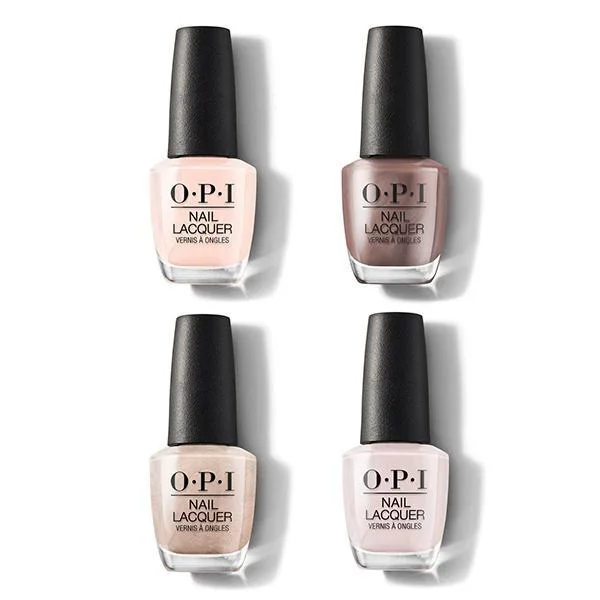 nail polish column shine-Lacquer Set - OPI Nude