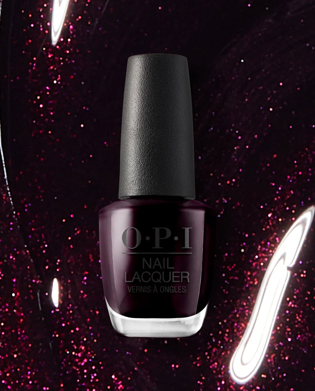 nail polish bowl scrub-OPI Nail Lacquers - Black Cherry Chutney #I43