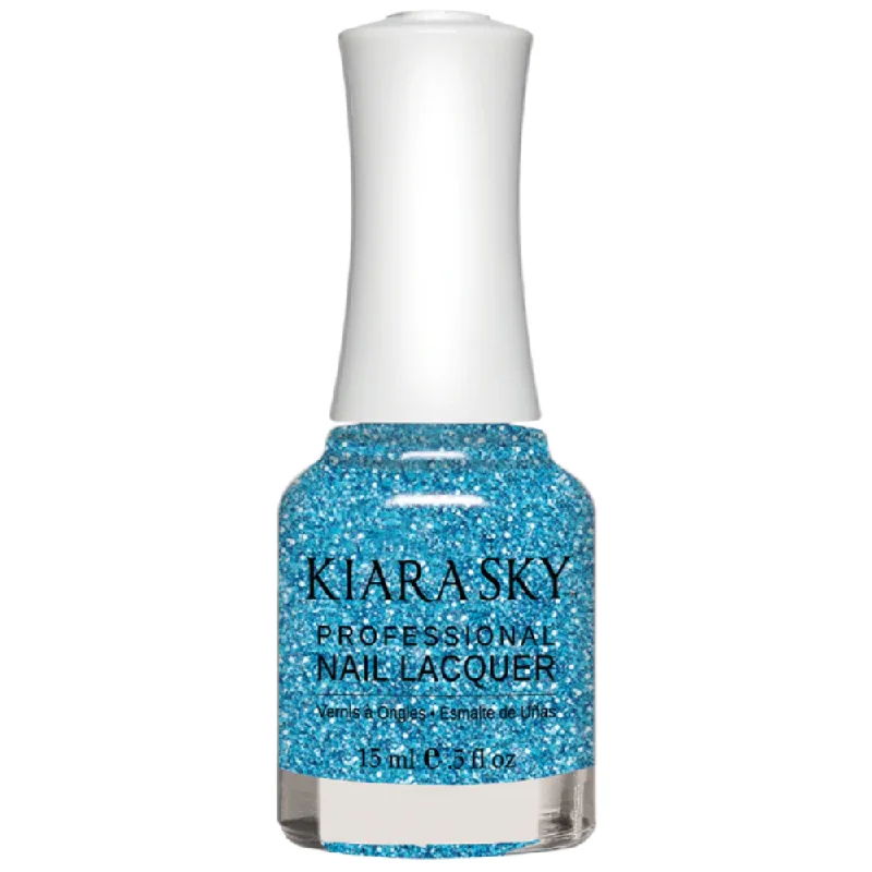 nail polish treasure hunt-KIARA SKY / Lacquer Nail Polish - Blue Lights N5071 15ml.