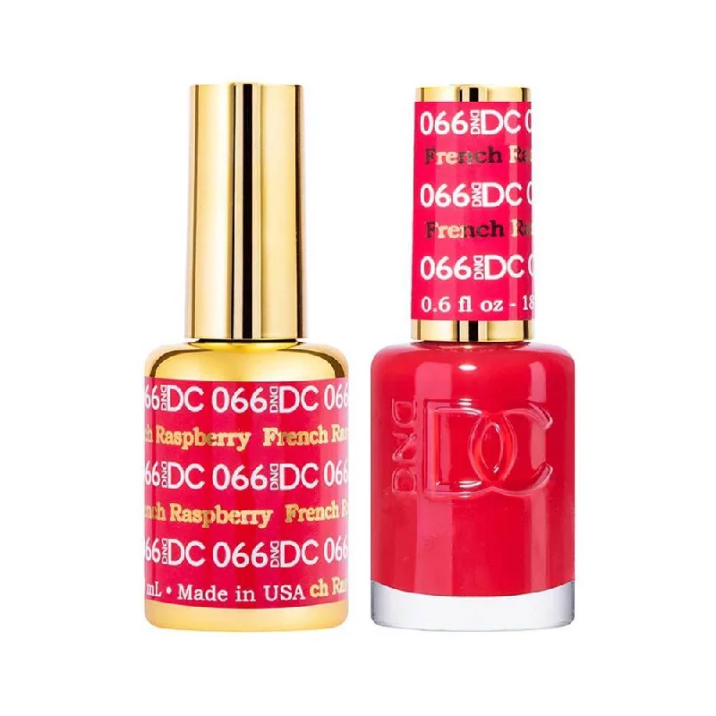 nail polish dune shift-DND / DC Gel Nail Polish Matching Duo - 066 French Raspberry