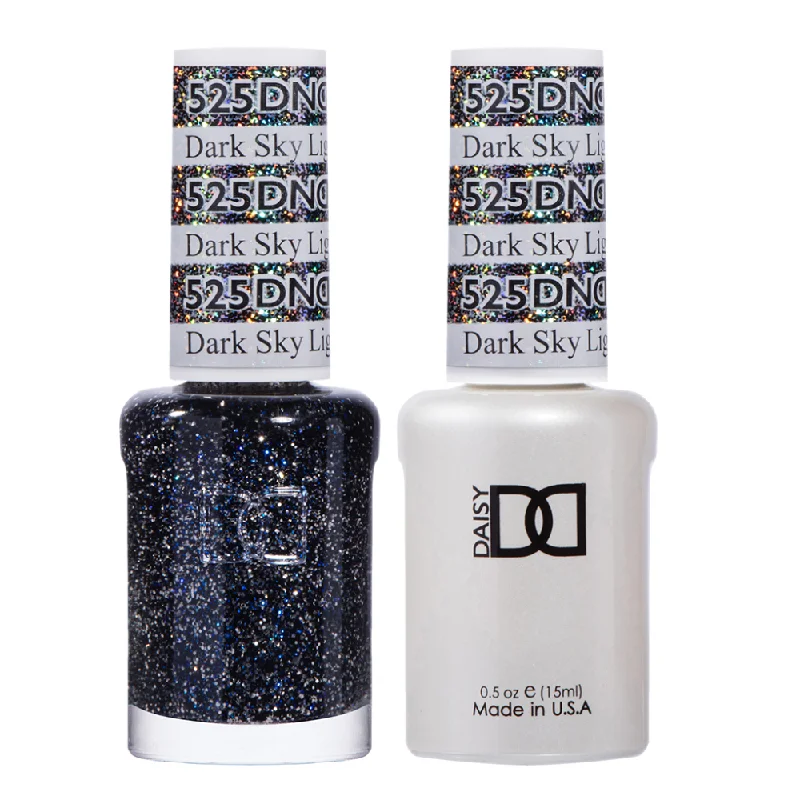 nail polish bottle dust-DND / Gel Nail Polish Matching Duo - Dark Sky Light 525