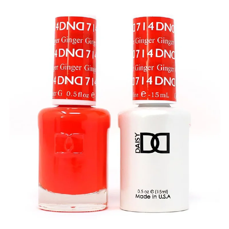 nail polish mantel gray-DND / Gel Nail Polish Matching Duo - Ginger 714