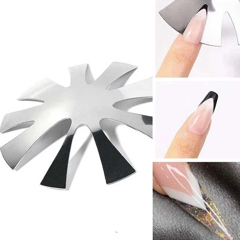 nail repair for nail repair influencer-use kit-Acrylic Nail French Tip Cutter Water Drop Shape