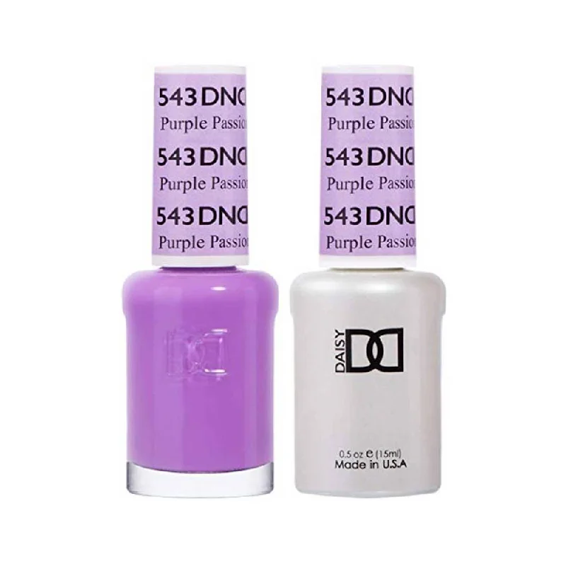 nail polish fruit basket-DND / Gel Nail Polish Matching Duo - Purple Passion 543