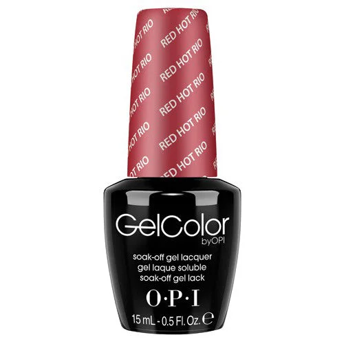 nail polish chandelier glow-Gel Color - A70 Red Hot Rio