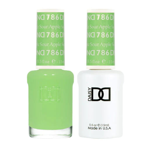 nail polish faucet turn-DND Duo - Sour Apple - 786