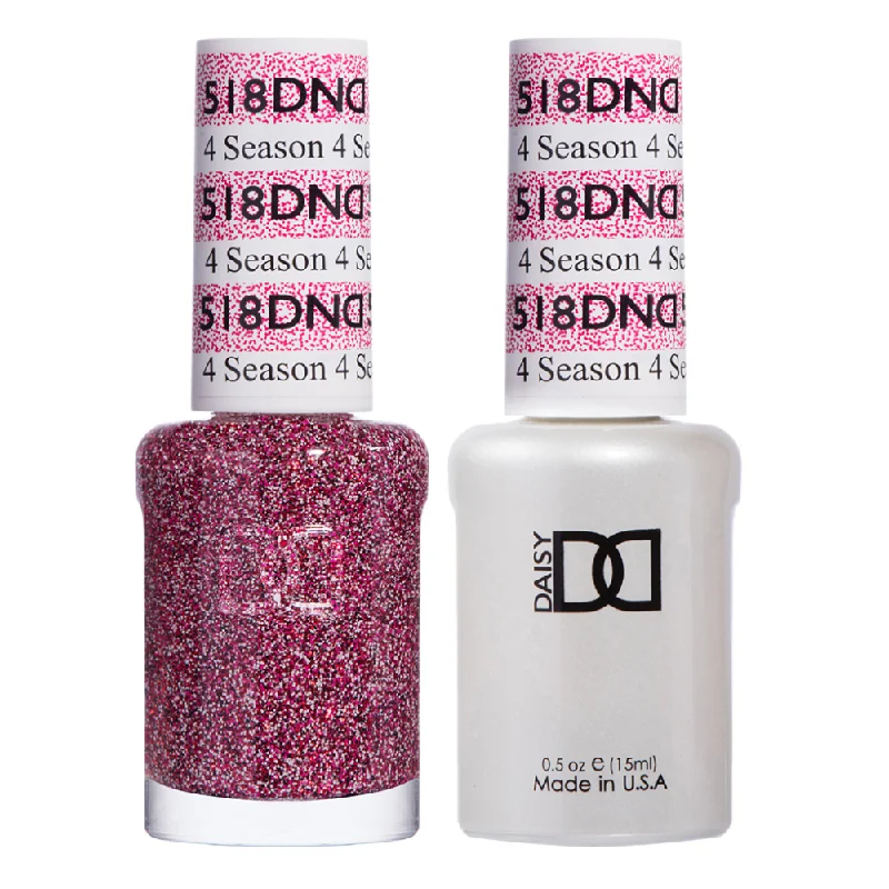 nail polish wine cask-DND / Gel Nail Polish Matching Duo - 4 Season 518