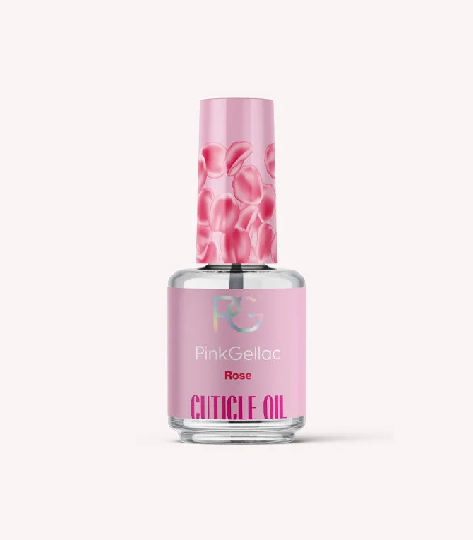 nail repair with no-crack gel-Cuticle Oil Rose